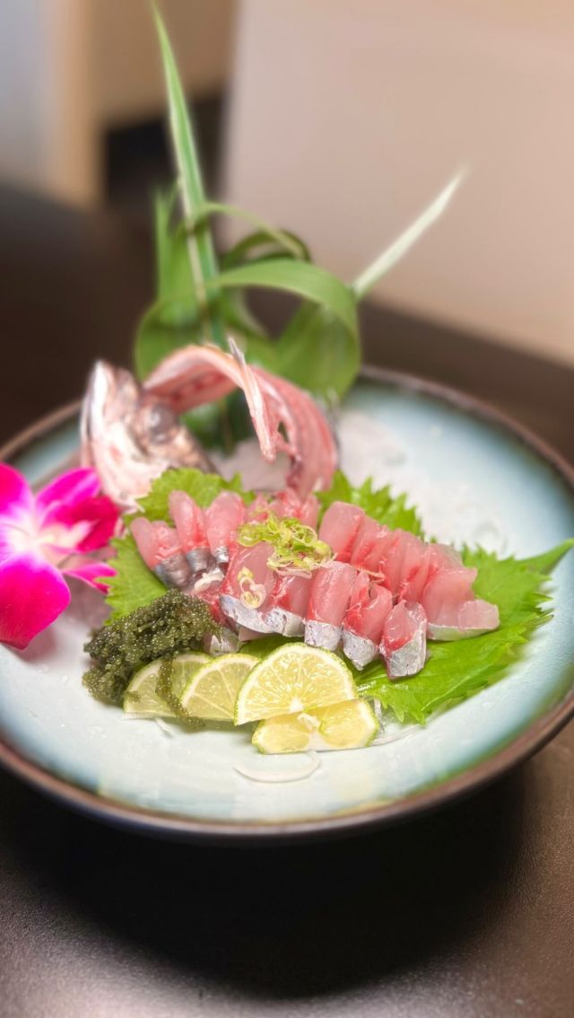 Our sashimi and sushi is made fresh to order and always delicious 🍣 Visit us this weekend to indulge!