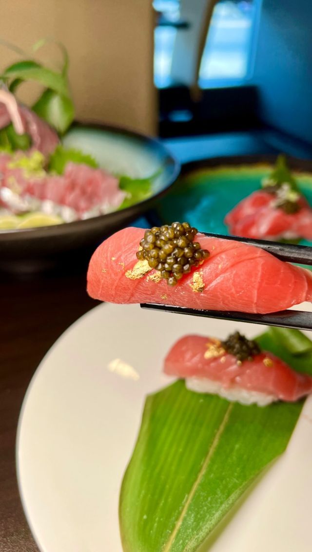 Spring is here! 🌸 Stop by Sakana for some sushi deliciousness 🍣